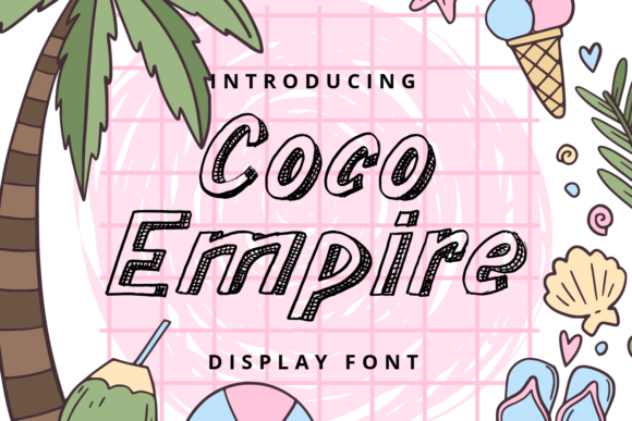 Coco Empire: Elevate Your Designs with a Casual, Cool 3D Display Font