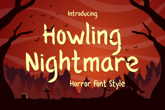 Elevating Dark Aesthetics: Why Howling Nightmare is the Essential Display Font for Modern Creators