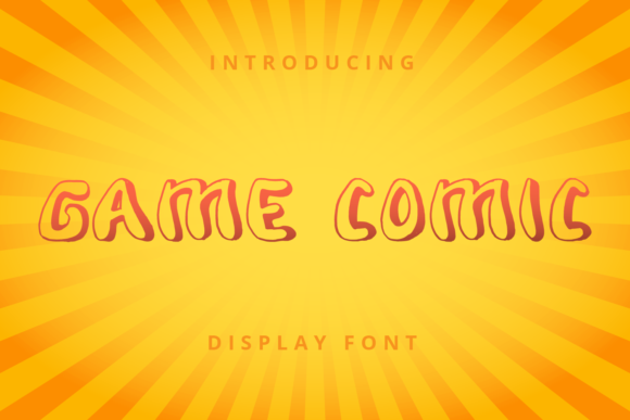 Game Comic Font Evaluation