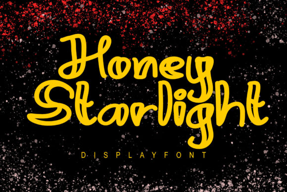 Honey Starlight: The Quirky Display Font That Elevates Your Design