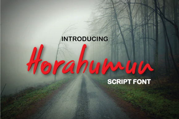 Horahumun: The Font That Makes Your Designs Stand Out