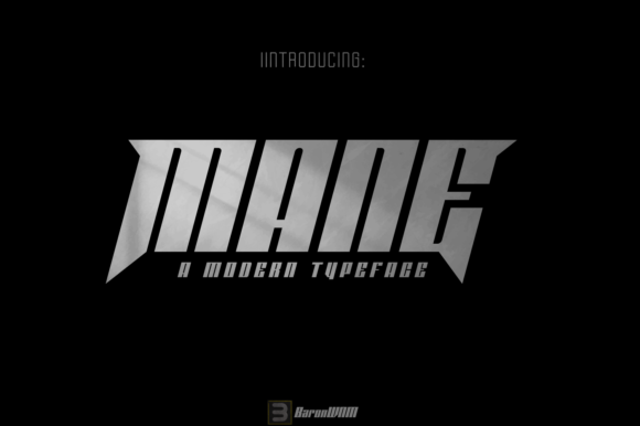 Mane: The Modern Techno Font for High-Velocity Projects
