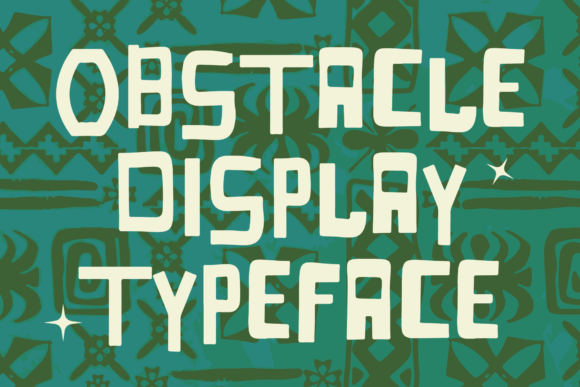 Obstacle: The Modern Techno Font for Bold Design