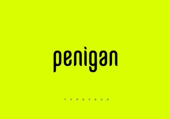 Penigan: The Minimalist Display Font Redefining Modern Design