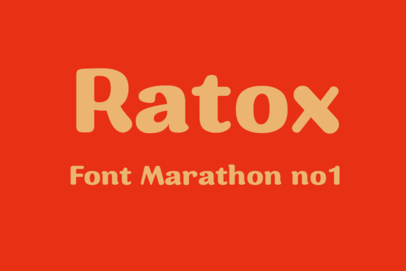 Ratox: The Strategic Advantage of a Bold Display Typeface
