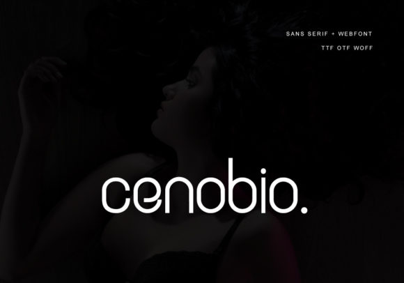 Unveiling Cenobio: The Minimalist Display Font for Modern Design