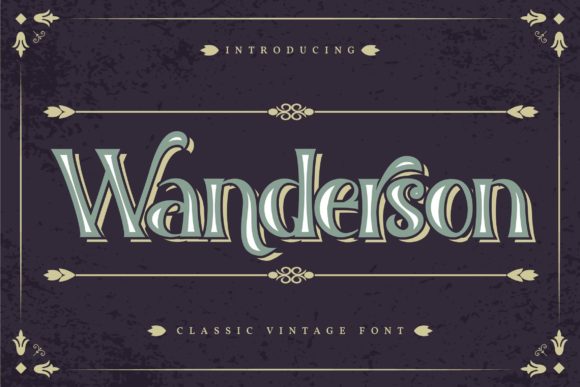 Wanderson: A Comprehensive Evaluation of the Bold Display Typeface