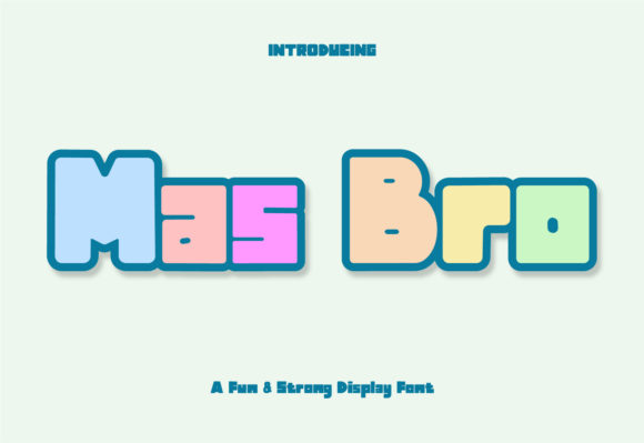 Why Mas Bro is the Font That Makes Your Projects Feel Real