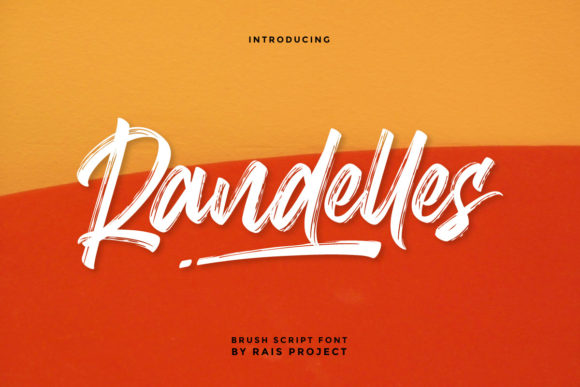 Why Randelles Is the Ultimate Brushed Display Font for Urban Design